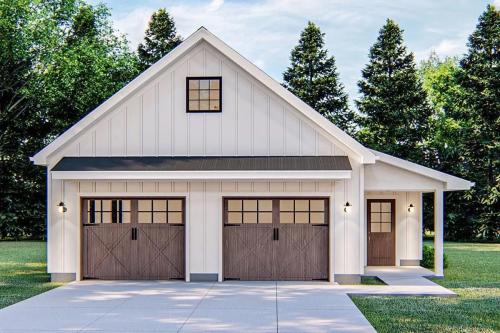 Garages and driveways